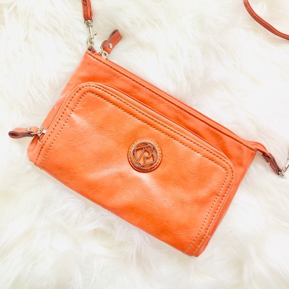 NWT Orange Crossbody Bag - Picture 3 of 8
